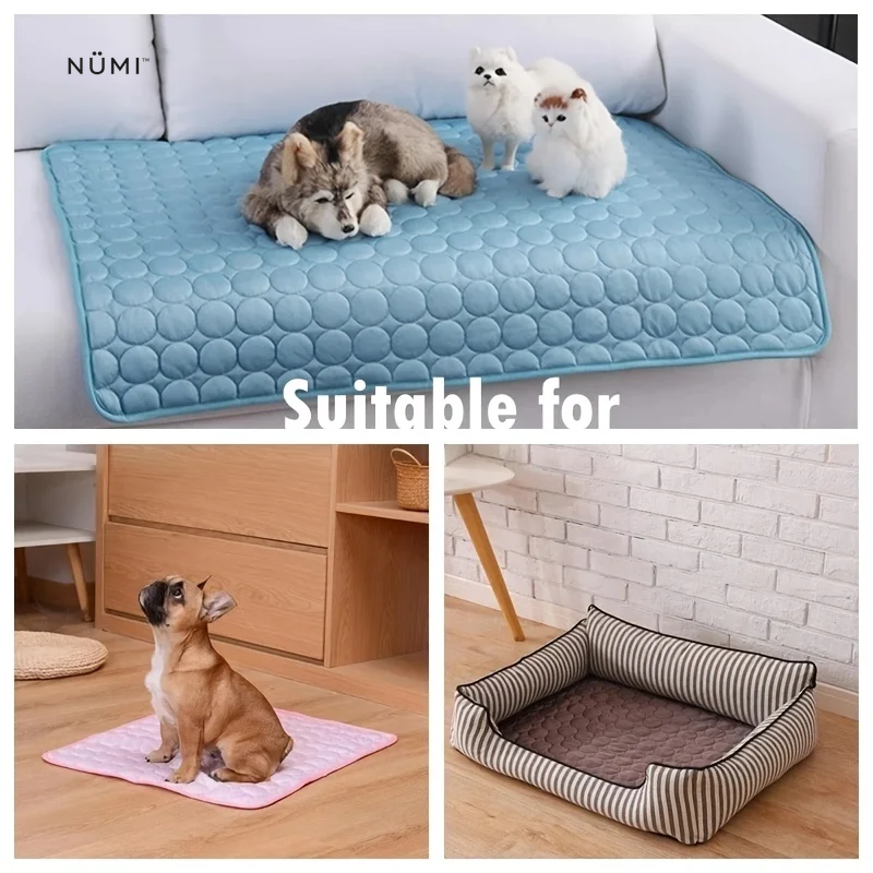 Dog Cooling Mat Summer Pet Cold Bed Extra Large for Small Big Dogs Pet Accessories Cat Durable Blanket Sofa Cat Ice Pad Blanket