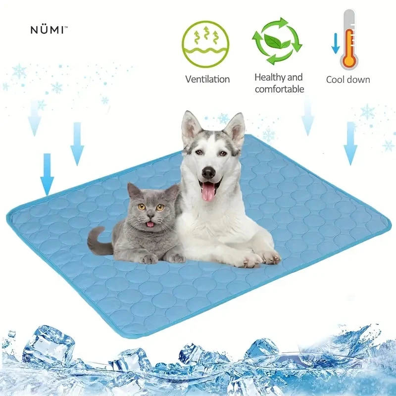 Dog Cooling Mat Summer Pet Cold Bed Extra Large for Small Big Dogs Pet Accessories Cat Durable Blanket Sofa Cat Ice Pad Blanket
